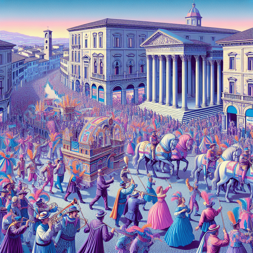 Carnevale Viterbo: corteo e carri, il culmine delle celebrazioni domani alle 15 in via Garibaldi. Un evento imperdibile!