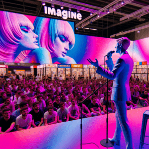 Cristina D'Avena incanta al MegaCon di Genova, annuncia partecipazione al Sanremo Music Festival 2024. Una serata magica per i fan.