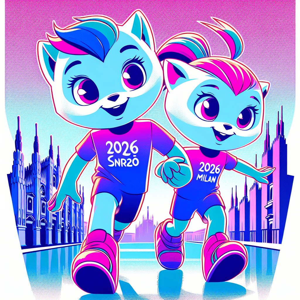 Tina e Milo, le mascotte dei Giochi Olimpici del 2026, presentate al Festival di Sanremo e accolte dal Presidente del Consiglio. Design adorabile, saranno perfetti ambasciatori.