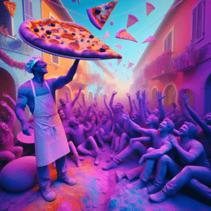 Il pizzaiolo Saulle sconvolge il Festival di Sanremo con la sua pizza unica. Un successo culinario per la promozione della cultura italiana.