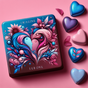 Un regalo imperdibile per San Valentino: bonbon personalizzati nella collezione "Heartbeats of Chocolate Lovers" di Guido Gobino.