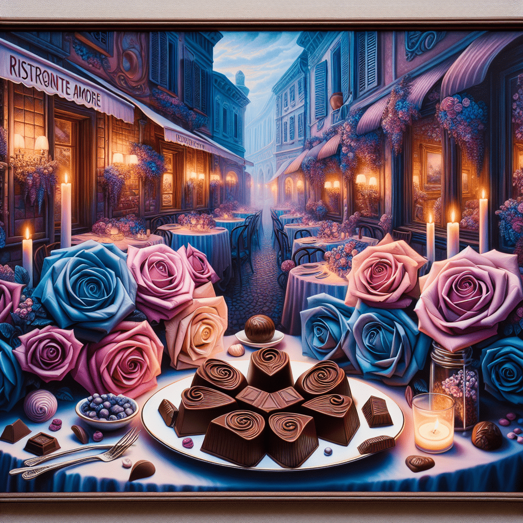 Serata romantica al Ristorante Amore: Amy Johnson sorprende con rose di cioccolato fatte a mano. La sua serata di San Valentino è diventata virale sui social media.