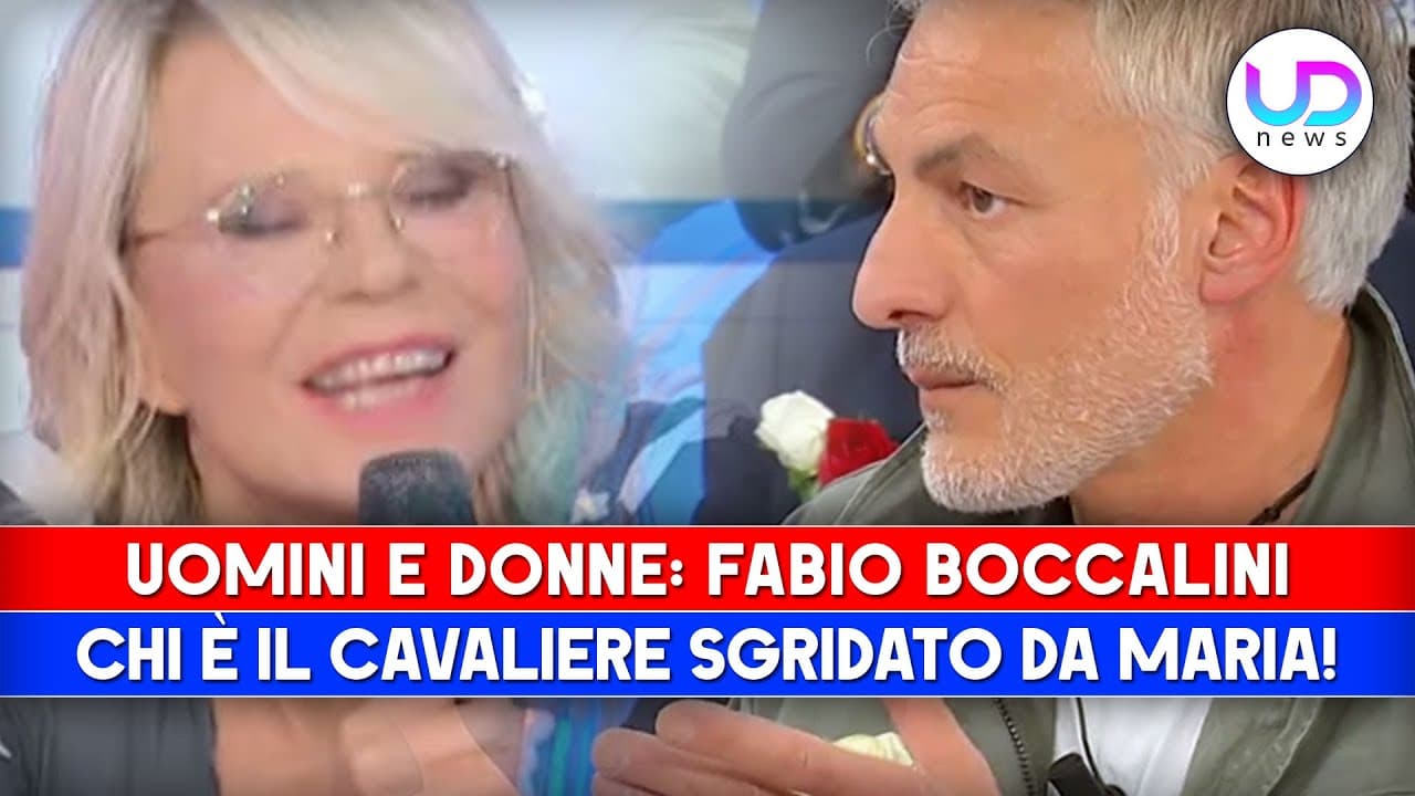 “Uomini e Donne: Tutto sul misterioso Cavaliere Fabio Boccalini!”