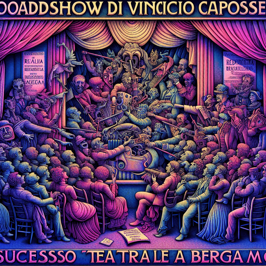 Roadshow di Vinicio Capossela: Successo Teatrale a Bergamo